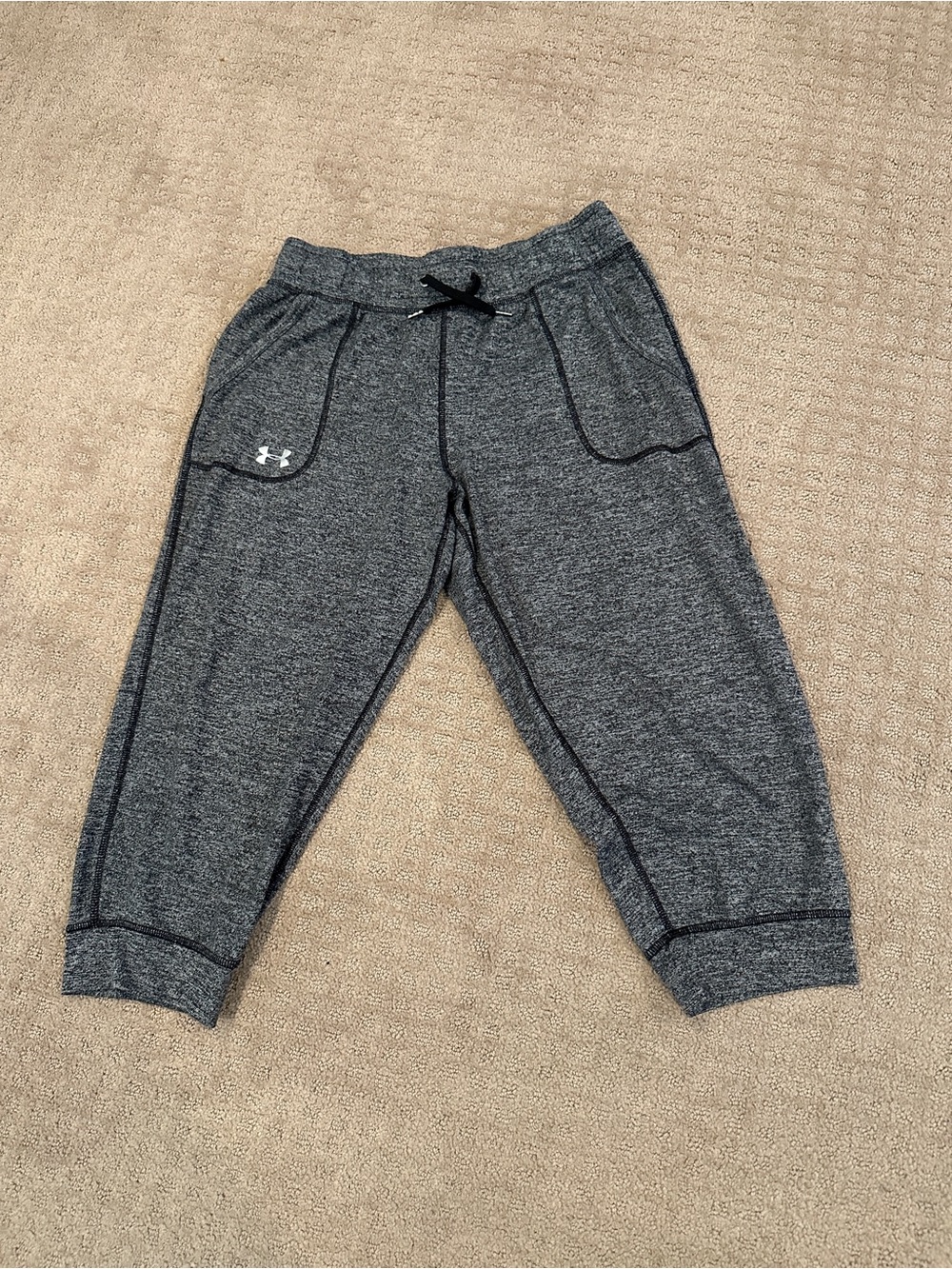 Under Armour Women’s' Dark Gray Heather Jogger Sweatpants